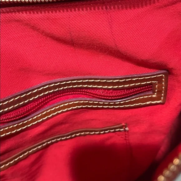 Dooney & Bourke EUC Geranium Basket Zip Top Shoulder Bag , Large Tote - Picture 13 of 13